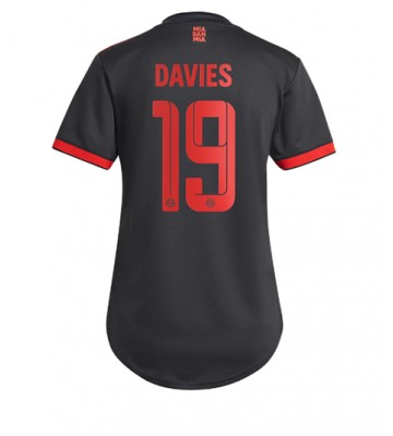 Bayern Munich Alphonso Davies #19 Tredjedrakt Kvinner 2022-23 Kortermet